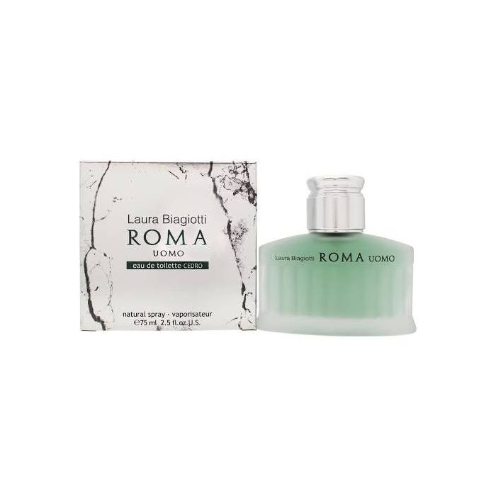 Laura Biagiotti Roma Uomo Cedro 75ml EDT Spray Direct Fragrance