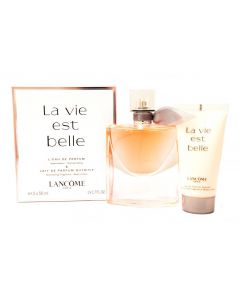 Lancome La Vie Est Belle 50ml L'Eau de Parfum Spray / 50ml Body Lotion