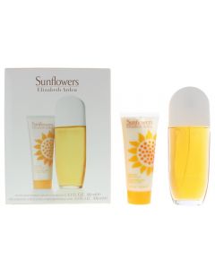 Elizabeth Arden Sunflowers 100ml EDT Spray / 100ml Body Lotion