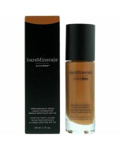 Bare Minerals Barepro Performance Wear Broad Spectrum Spf 20 Hazelnut Liquid Foundation 30ml