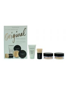Bare Minerals Original Mineral Foundation Get Started Fairly Light Cosmetic Set Gift Set : Primer 15ml - Foundation 2g - Mineral Veil 2g - Beautiful F