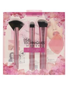 Real Techniques Sculpt And Glow Cheek 01869 Make-Up Brush Set