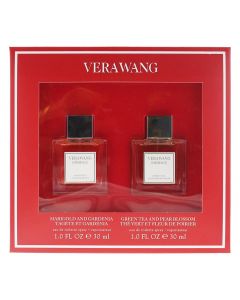 Vera Wang Embrace 2 Piece Set - Marigold and Gardenia Eau De Toilette 30ml - Green Tea and Pear Blossom Eau De Toilette 30ml