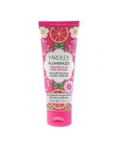 Yardley Flowerazzi Magnolia & Pink Orchid Hand Cream 75ml