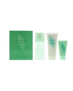 Elizabeth Arden Green Tea Eau De Toilette 3 Piece Gift Set: Eau De Toilette 50ml - Hand Cream 30ml - Honey Drops  Body Cream 100ml