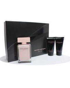 Narciso Rodriguez for Her 50ml EDP Spray / 50ml Body Lotion / 50ml Shower G...