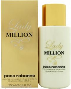 Paco Rabanne Lady Million 200ml Sensual Body Lotion