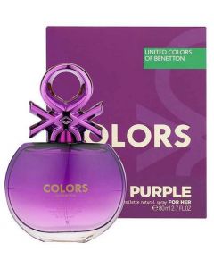 Benetton Colors for Her Purple 80ml EDT Spray