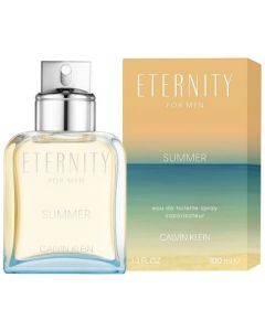 Calvin Klein Eternity for Men Summer 100ml EDT Spray (2019 Edition)