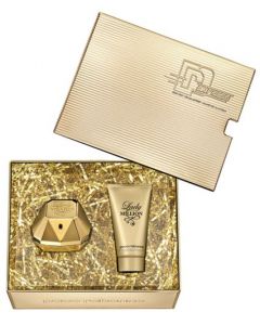 Paco Rabanne Lady Million 50ml EDP Spray / 75ml Body Lotion