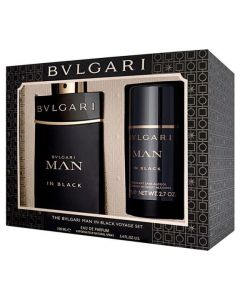 Bulgari Man In Black 100ml EDP Spray / 75ml Deodorant Stick