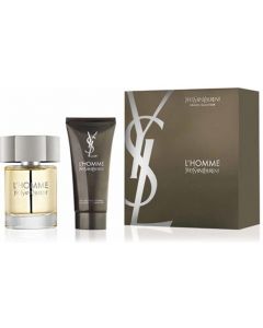 Yves Saint Laurent L'Homme 100ml EDT Spray / 100ml All Over Shower Gel