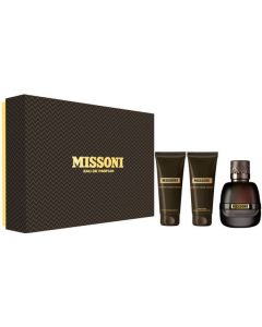 Missoni Pour Homme 50ml EDP Spray / 50ml Bath & Shower Gel / 50ml Afters Sh...