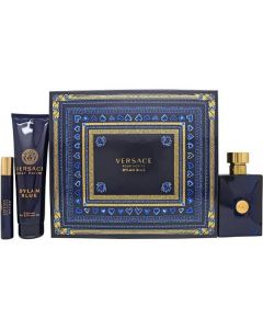 Versace Dylan Blue 100ml EDT Spray / 150ml Shower Gel / 10ml EDT Spray