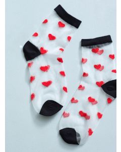 Romantic Heart Socks