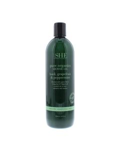 Om She Pure Organics Basil, Grapefruit & Peppermint Organic Essential Oils Showe