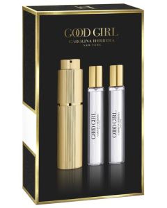 Carolina Herrera Good Girl 3 x 20ml EDP Refillable Travel Spray